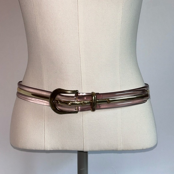 Retro Cleat & Gold-tone Belt Women’s Small - Medium - Picture 1 of 5